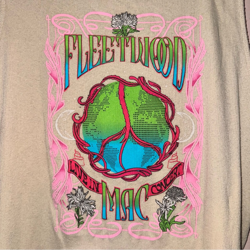 Fleetwood Mac Plus Size Graphic Tank Top Size 3X - Picture 3 of 5